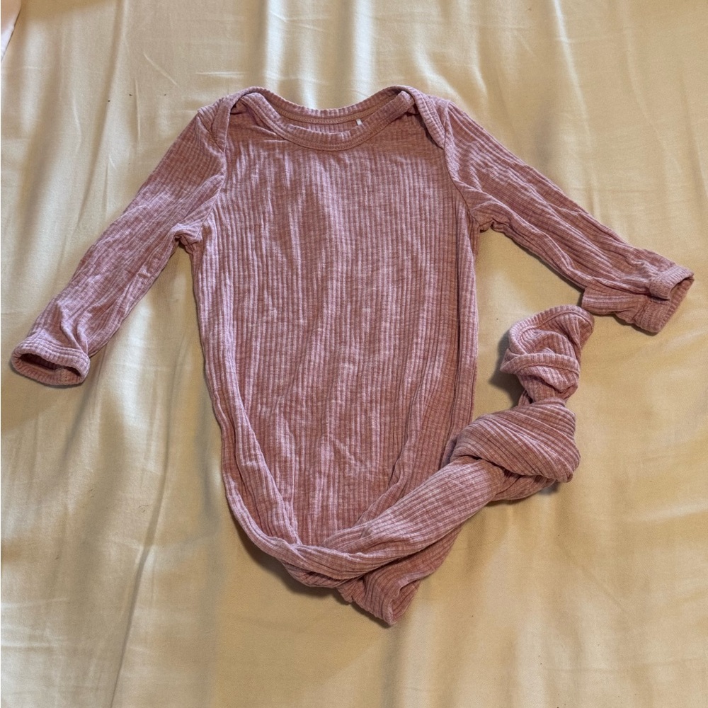 Little sleepies sleep gown newborn‎